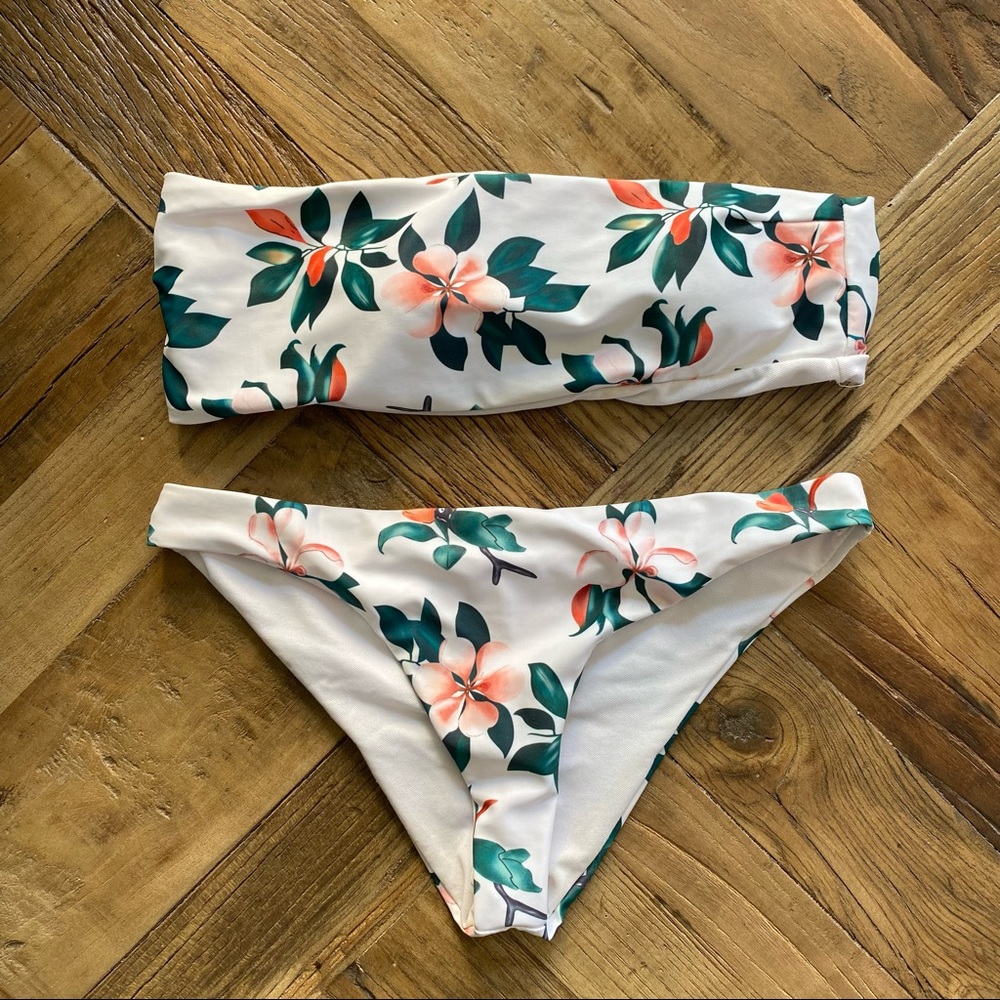 strapless bikini